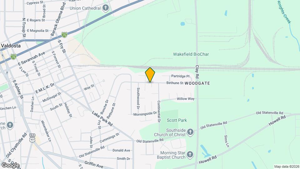 1205 Bethune St, Unit B Mapa y Detalles de la Ubicación