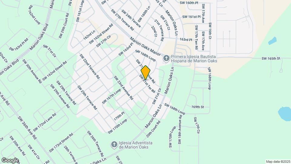 16767 SW 21st Terrace Rd Mapa y Detalles de la Ubicación