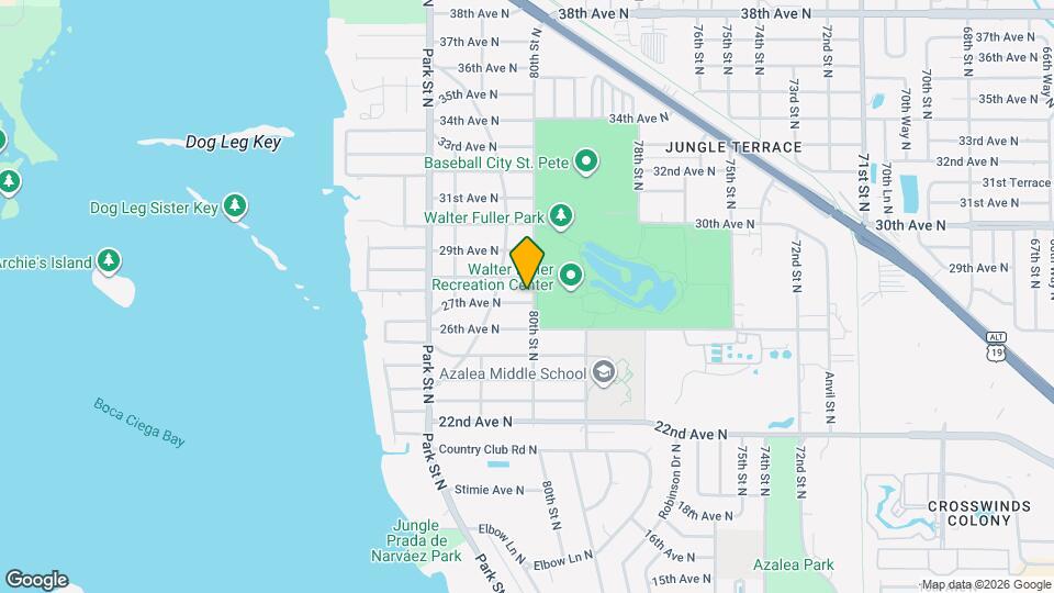 8001 27th Ave N Mapa y Detalles de la Ubicación