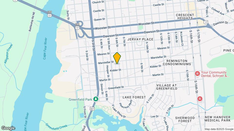 1212 S 6th St Map and Location Details