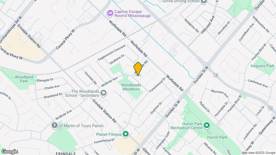 897 Consort Crescent Map and Location Details