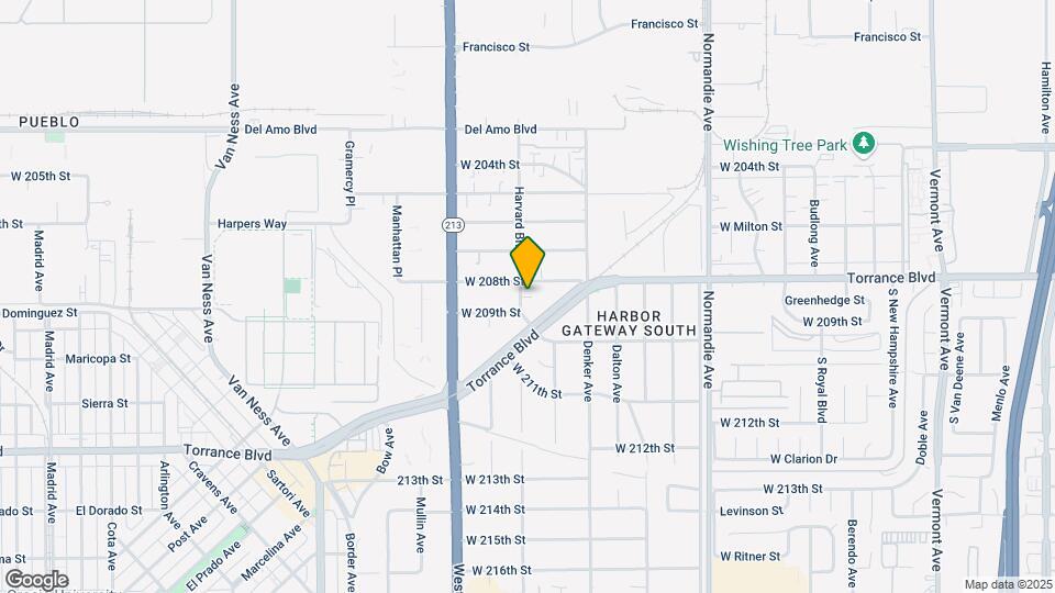 20814 Harvard Blvd Map and Location Details
