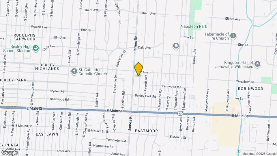 549 S Ashburton Rd Map and Location Details