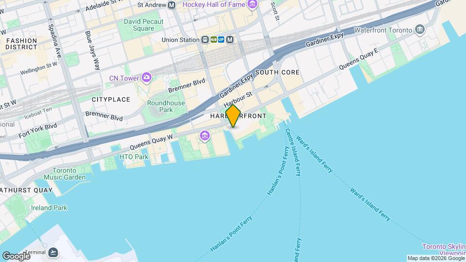99 Harbour Square, Unit 3008 Map and Location Details