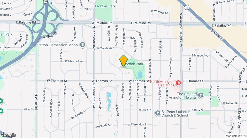 1513 N Ridge Ave, Unit 2094 Map and Location Details