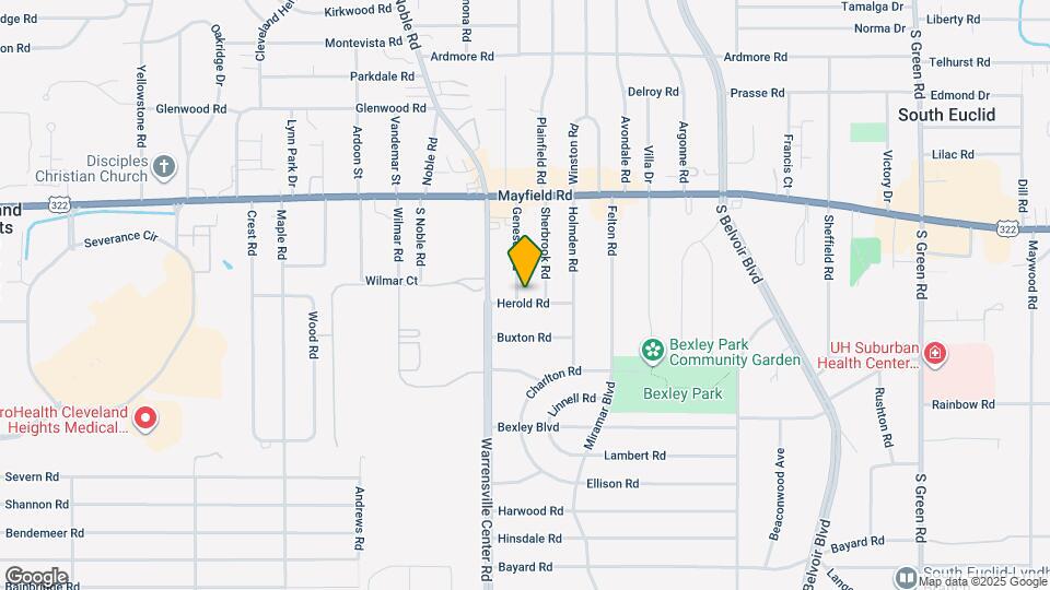 1545 Genesee Rd Map and Location Details
