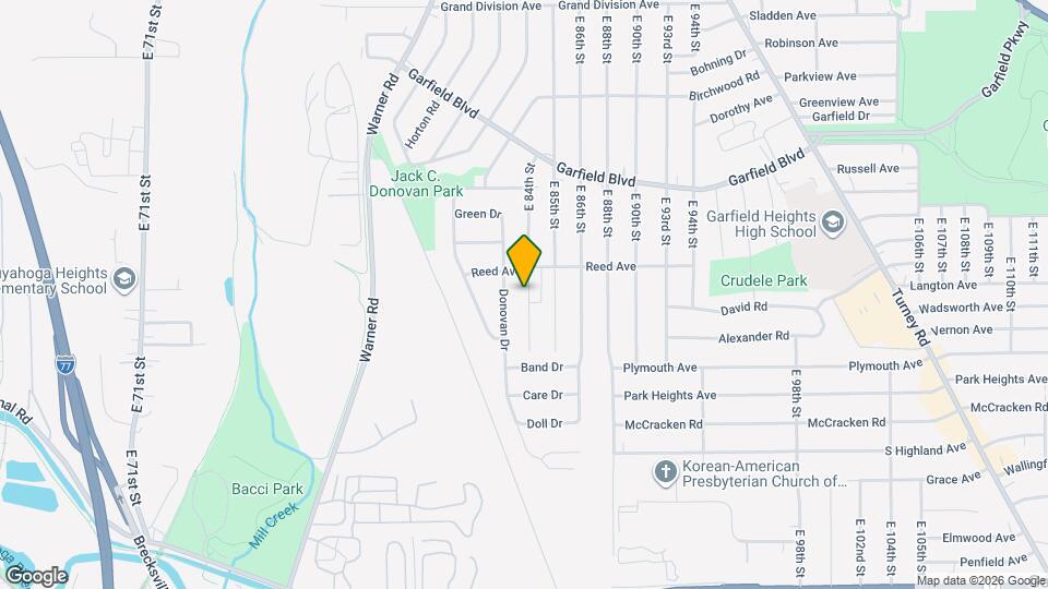 4912 E 84th St Map and Location Details