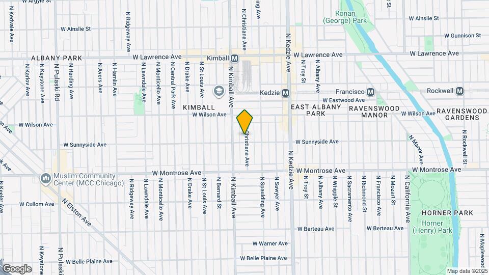 4508 N Christiana Ave Map and Location Details