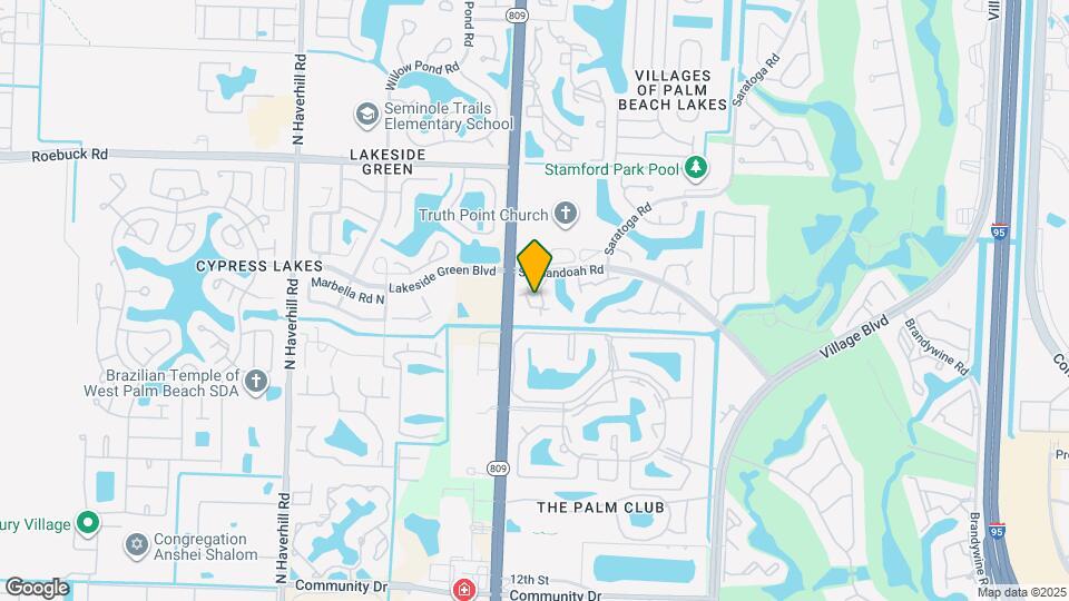 832 Blue Ridge Cir Map and Location Details