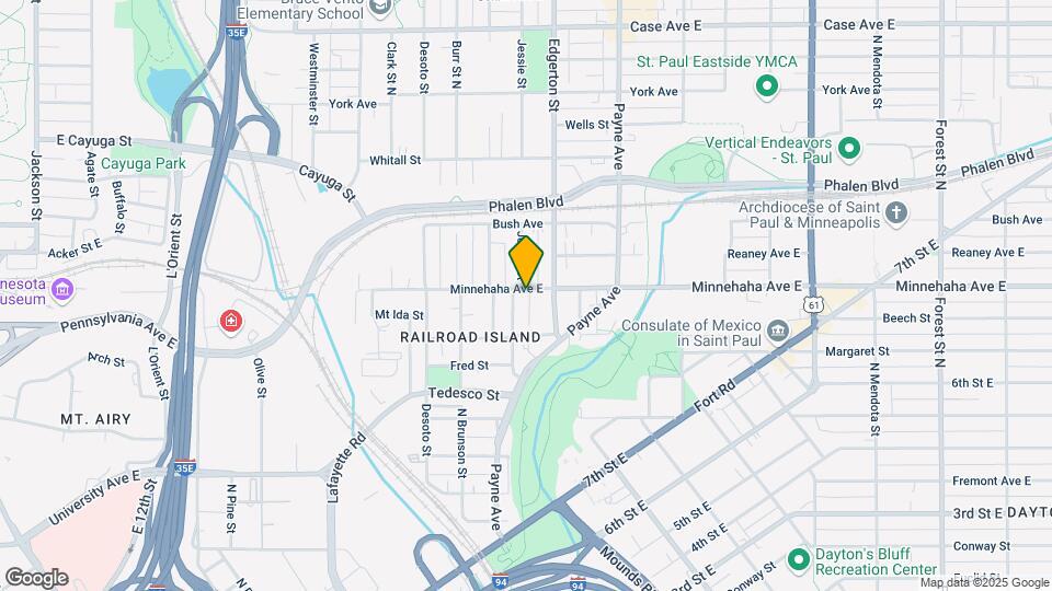 548 Minnehaha Ave E Mapa y Detalles de la Ubicación