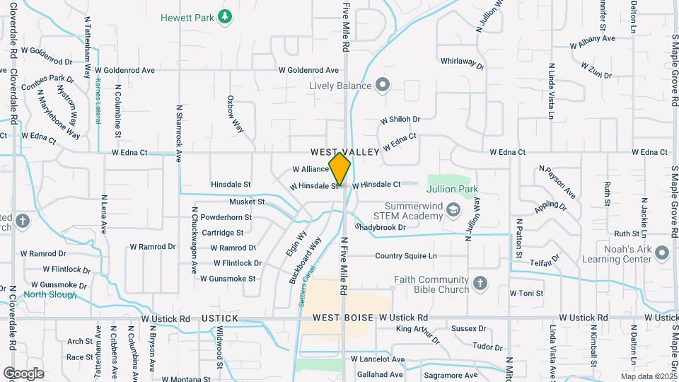 10609 W Hinsdale St Map and Location Details