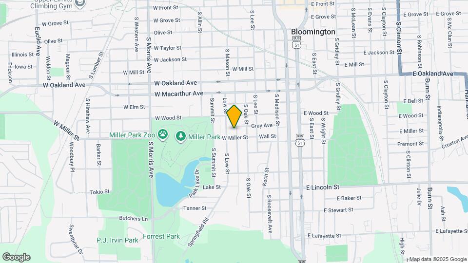 911 S Mason St Map and Location Details