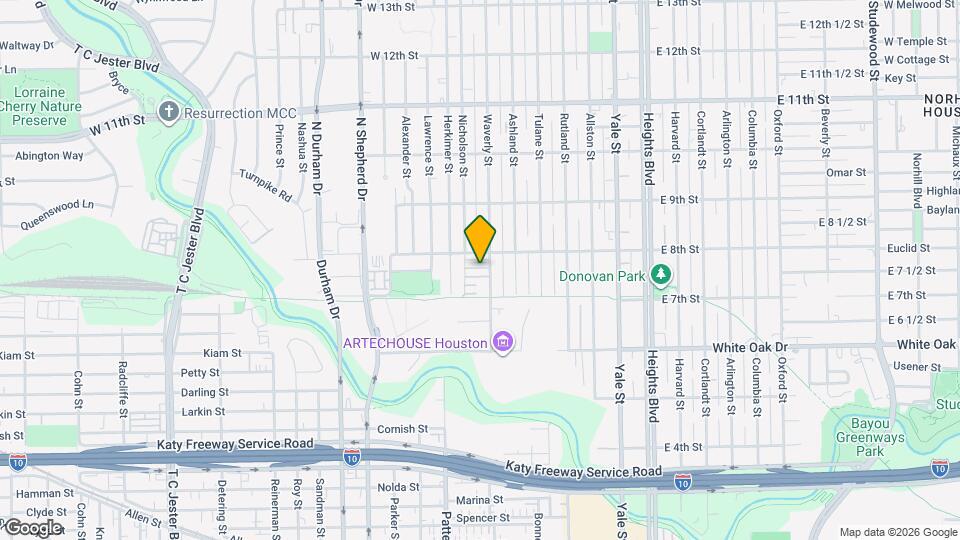 769 Waverly St Map and Location Details