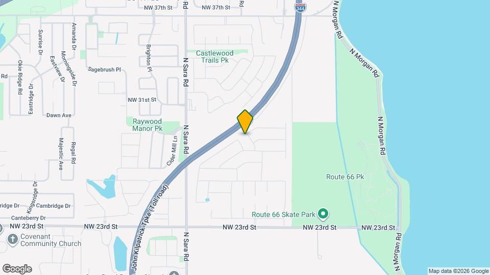 2825 Otis Ln Map and Location Details