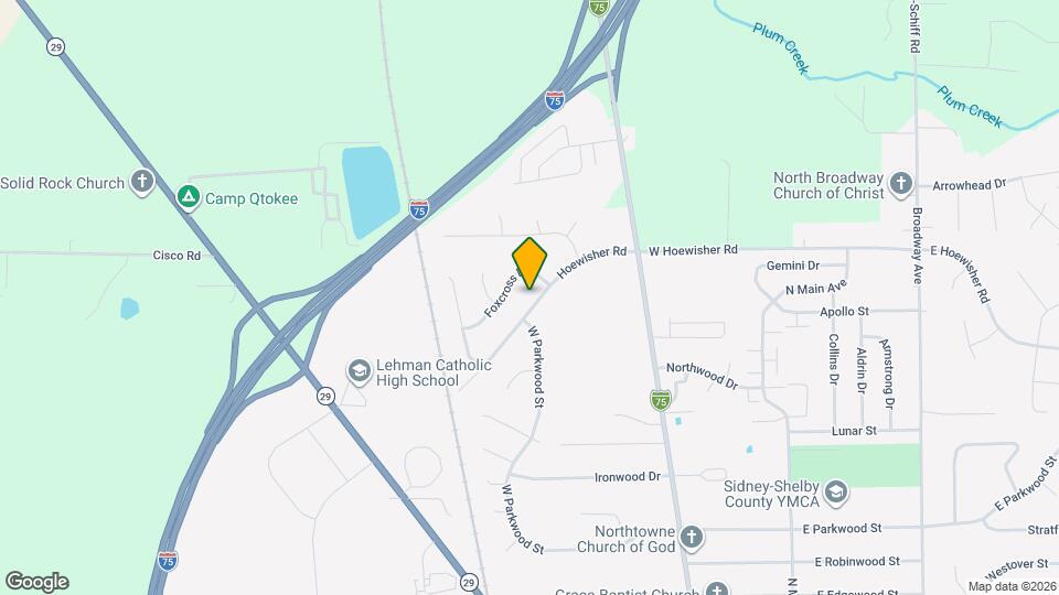 512 W Hoewisher Rd Mapa y Detalles de la Ubicación