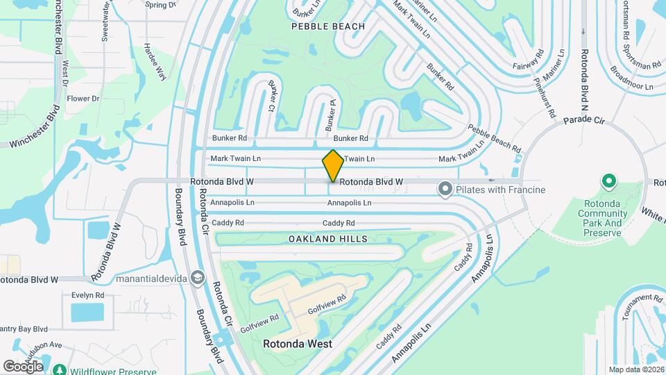227 Rotonda Blvd W Map and Location Details