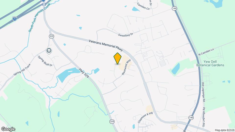 6803 Northwind Way Map and Location Details