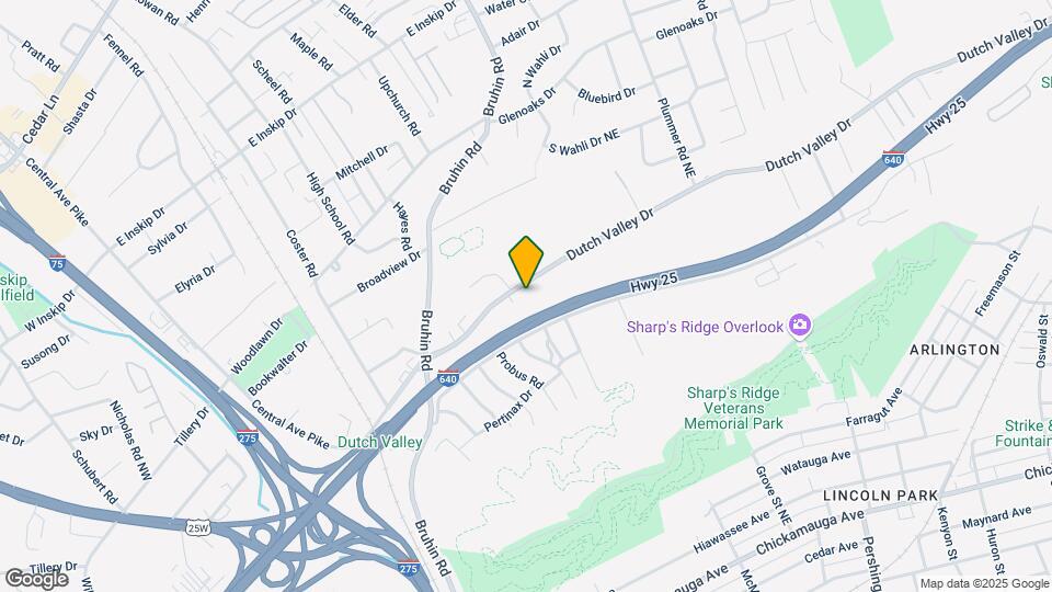 702 Dutch Valley Dr Map and Location Details