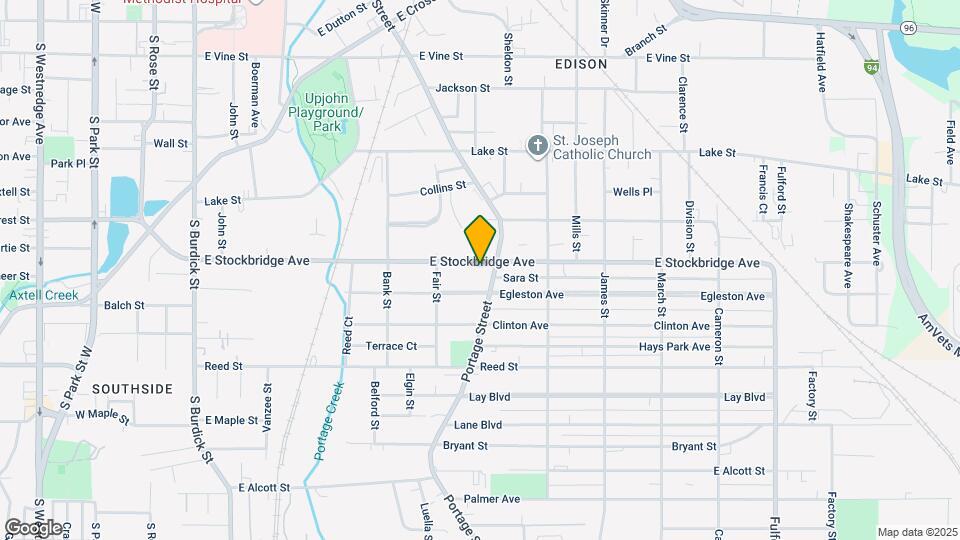 742 E Stockbridge Ave Map and Location Details