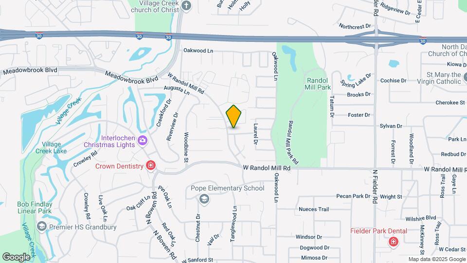 2111 Inverness Dr Map and Location Details