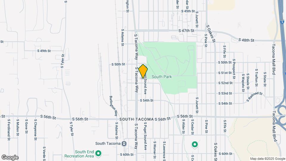 5044-5050 S Puget Sound Ave Map and Location Details