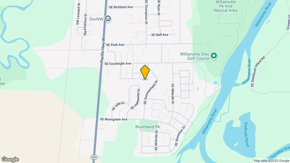745 SE Winterfield Pl Map and Location Details