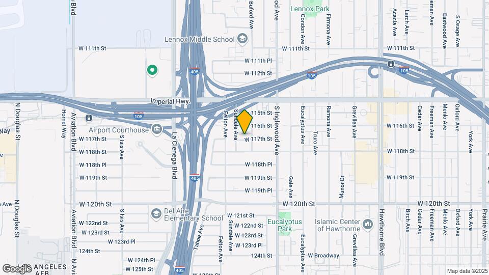 4921 W 117th St Mapa y Detalles de la Ubicación