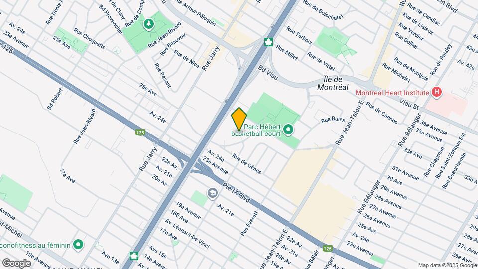 7649-7655 Hébert Pl Map and Location Details