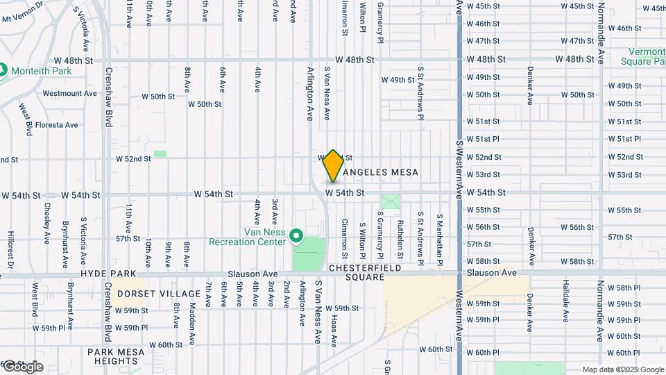 2117 W 54th St Map and Location Details