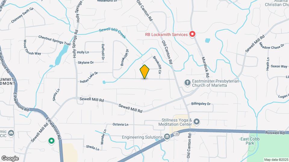 1397 Brookcliff Dr Map and Location Details