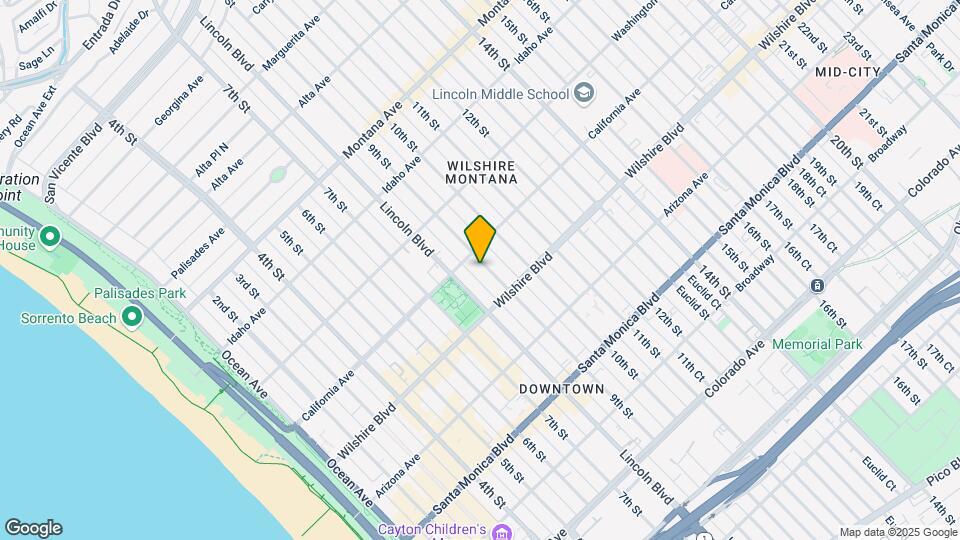 1118 9th St Mapa y Detalles de la Ubicación