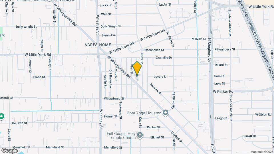 6623 Cohn St Map and Location Details