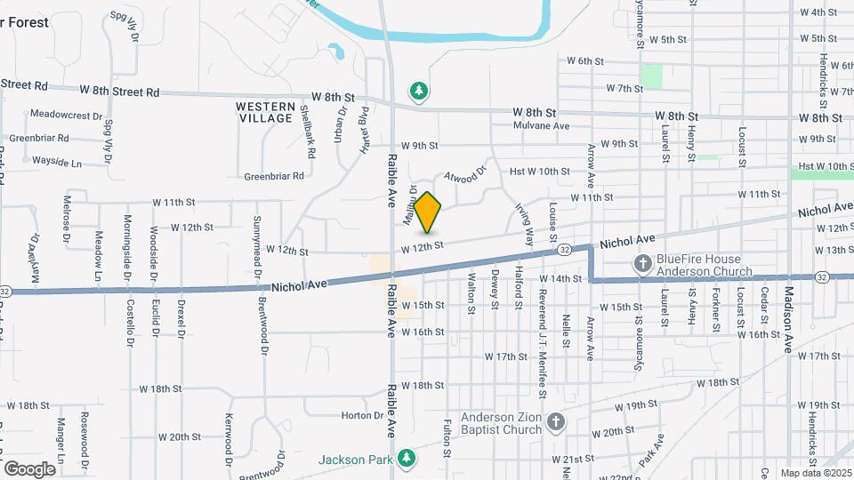 2324 W 12th St, Unit 2324 Map and Location Details