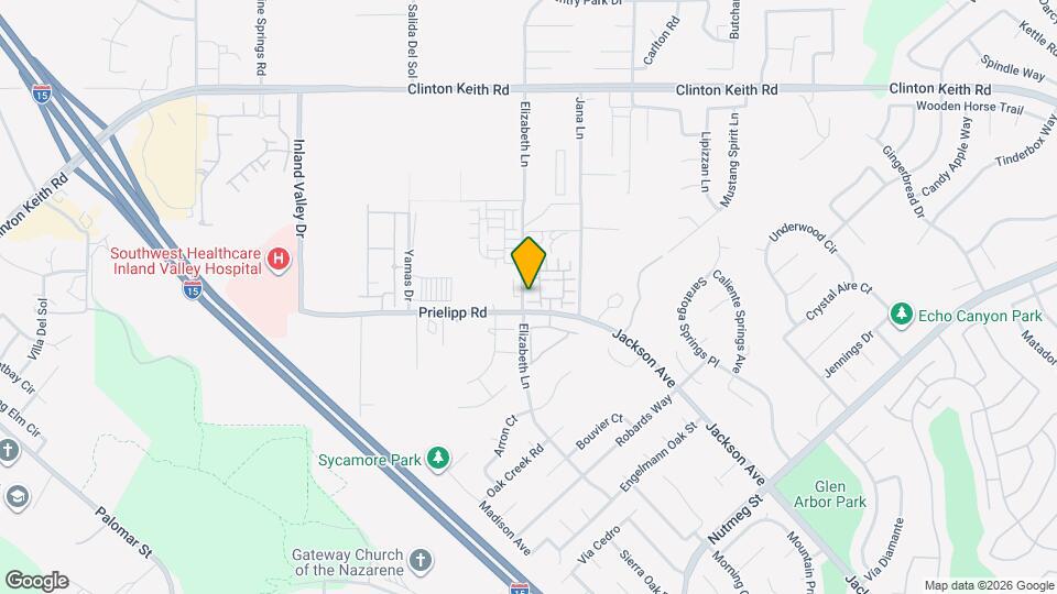 24634 Amor Ct Mapa y Detalles de la Ubicación