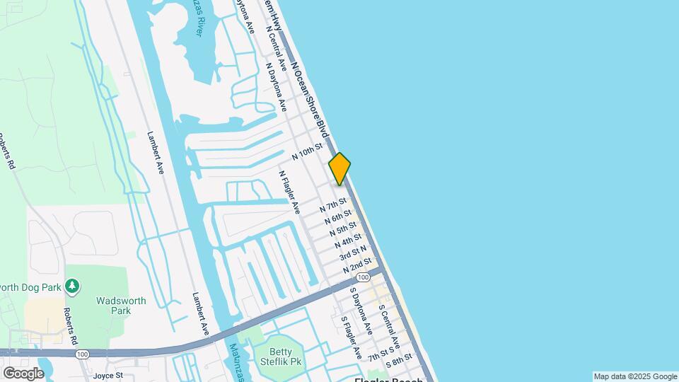 712 N Central Ave Map and Location Details