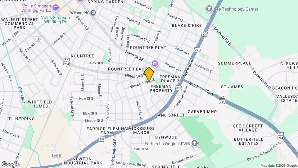 405 Lane St SE Map and Location Details