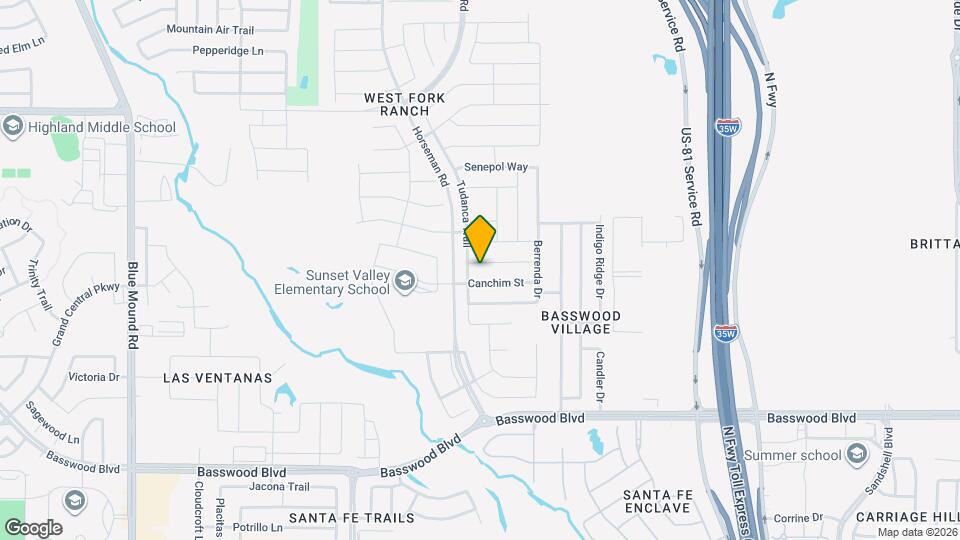 2308 Gelbray Pl Map and Location Details