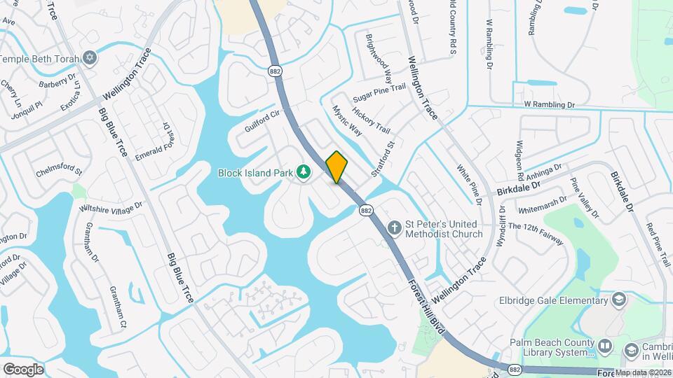 1348 Riverside Cir Mapa y Detalles de la Ubicación