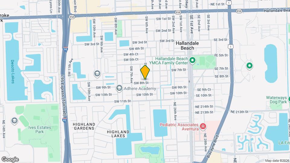 600 SW 8th St Map and Location Details