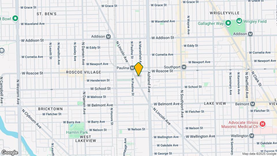 3333 N Lincoln Ave Map and Location Details