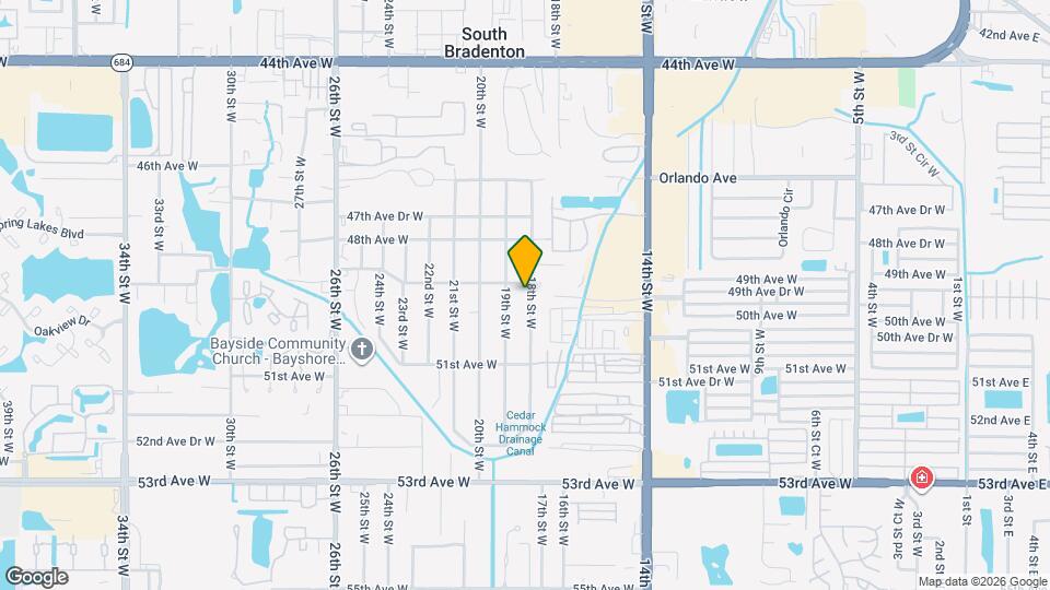 4906 18th St W, Unit B Mapa y Detalles de la Ubicación