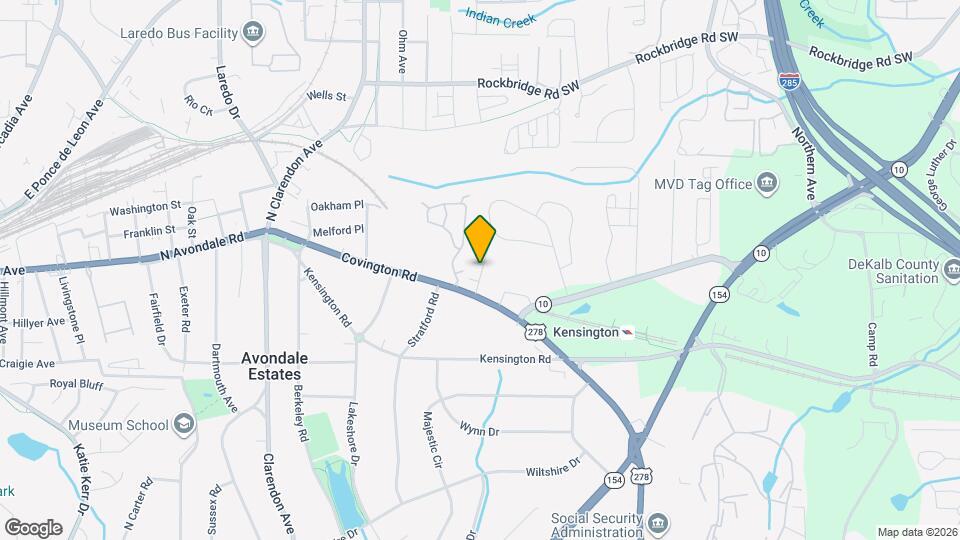 3221 Creole Ln Map and Location Details