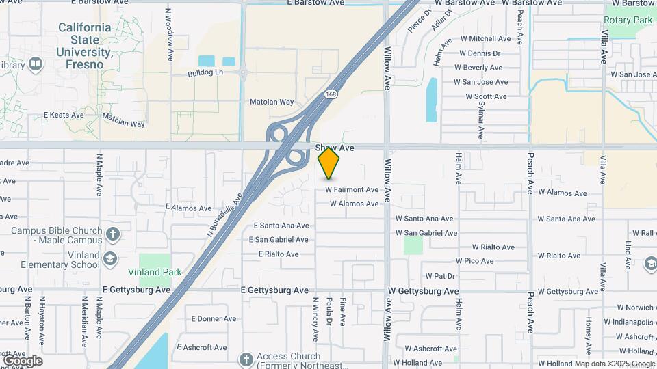 955 W Fairmont Ave Map and Location Details