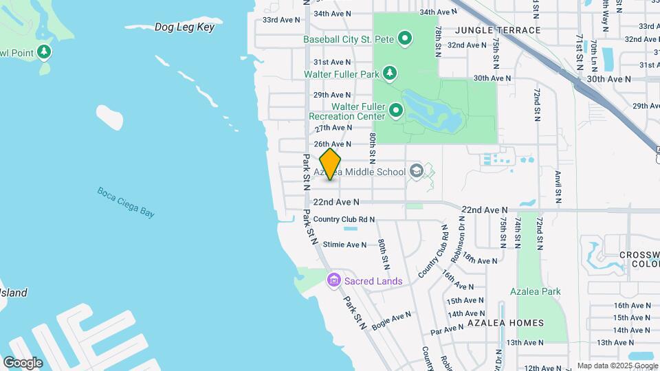 8129 23rd Ave N Map and Location Details