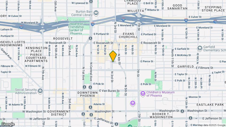 221 E Tonto St Map and Location Details