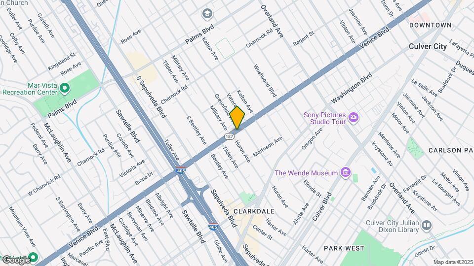 10964 Venice Blvd. Map and Location Details