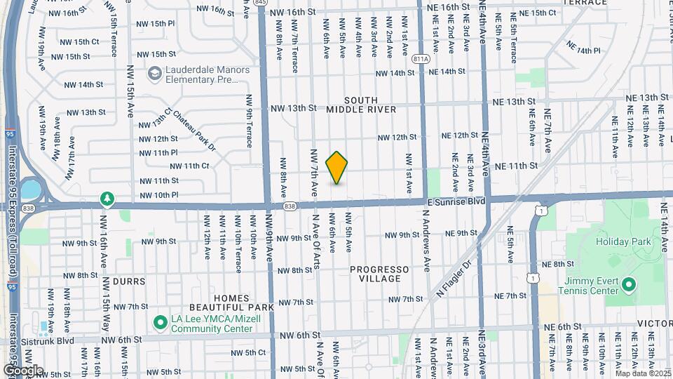 1020 NW 6th Ave Map and Location Details