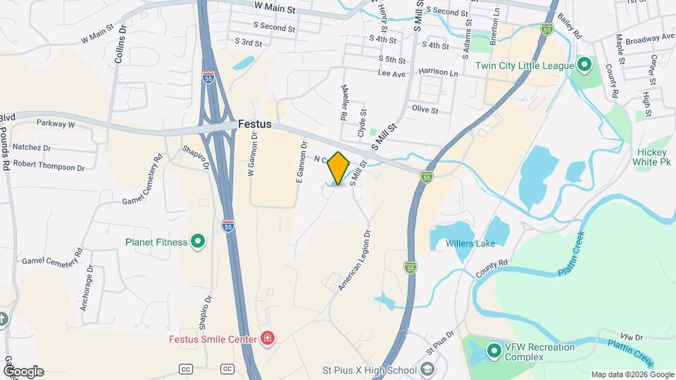 712 Woodside Creek Dr Map and Location Details