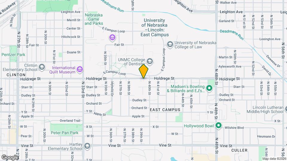 3905 Holdrege St Map and Location Details