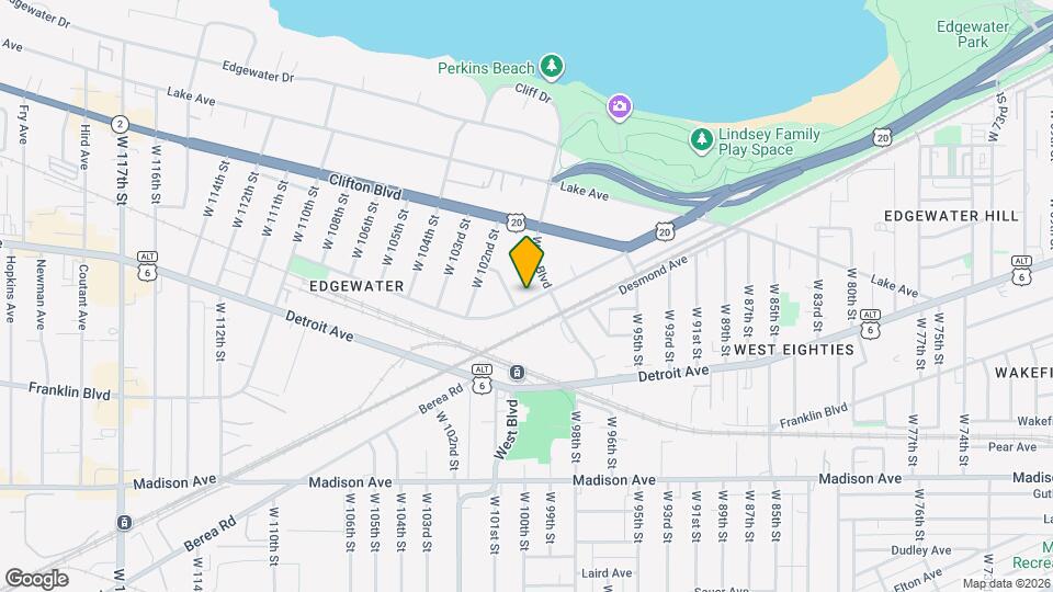 10018 Baltic Road Map and Location Details